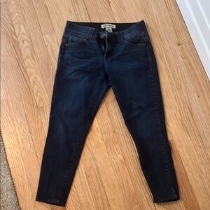 Women's Democracy Dark Blue Crop Jeans- size 6 petite